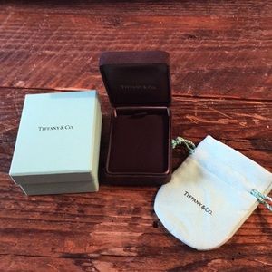 Tiffany Gift Box, Necklace Box, Pouch